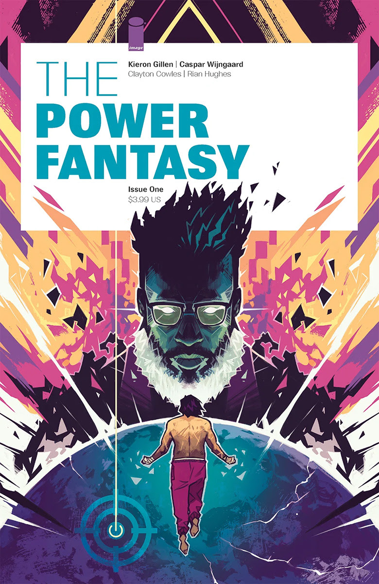 The Power Fantasy #1 Cover Art by Caspar Wijngaard & Rian Hughes