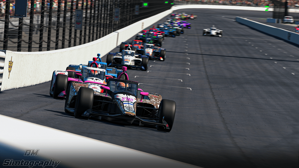 Ana leading the Simdy 500