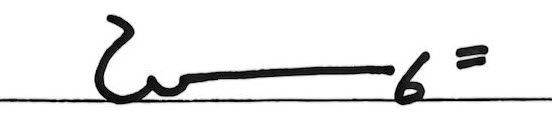 Teeline Shorthand for "all other things being equal"