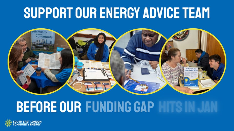 support Selce's energy advice team crowdfunder