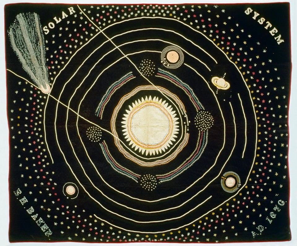 Ellen Harding Baker's “Solar System” Quilt