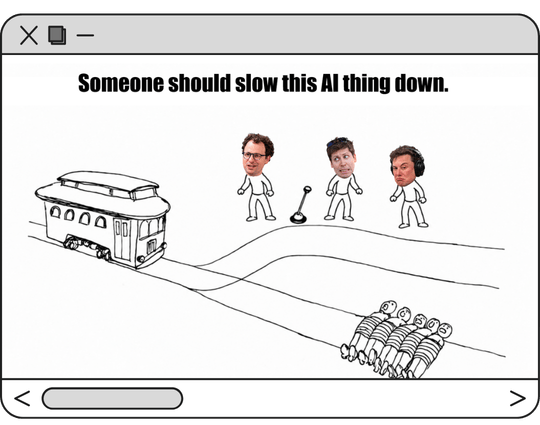 AI architects call for someone, anyone to slowdown frontier AI development