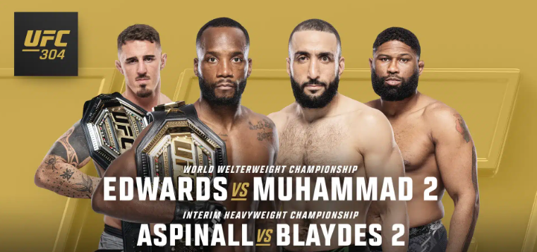 UFC 304: Edwards vs. Muhammad 2