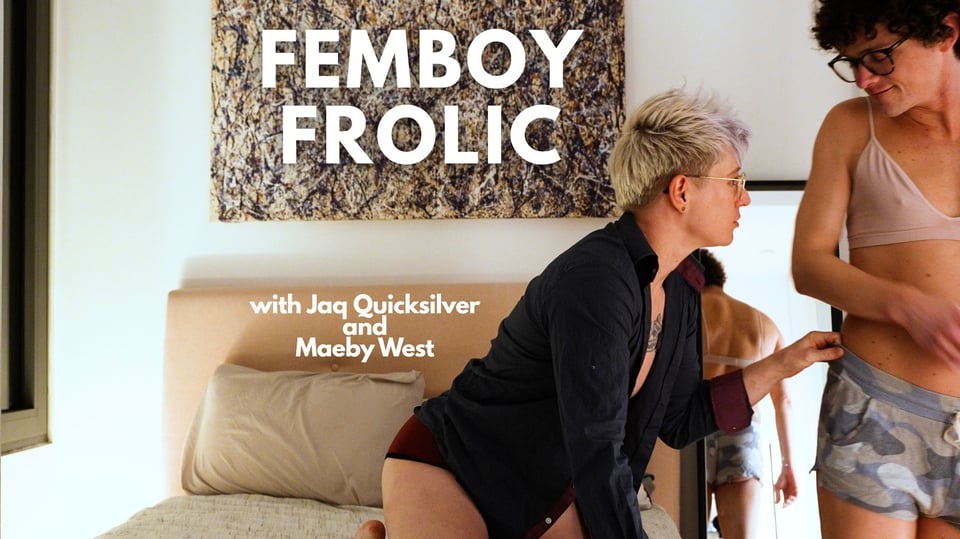 Cover image for "Femboy Frolic with Maeby West"