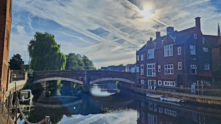 The River Wensum in Norwich