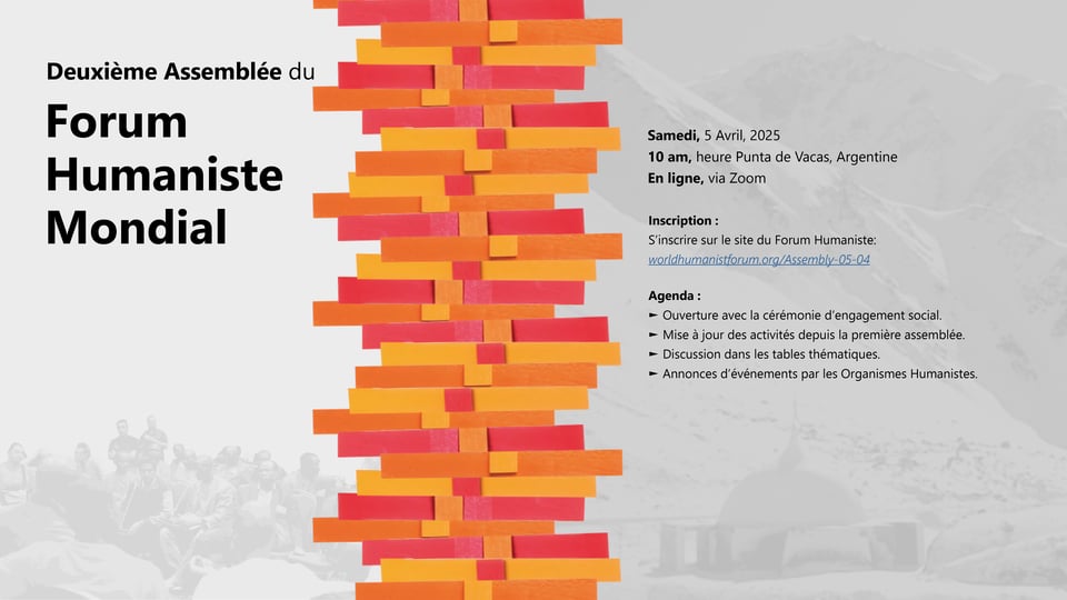 Flyer d'invitation à la Deuxième Assemblée. Vous pouvez l'utiliser pour inviter des amis.