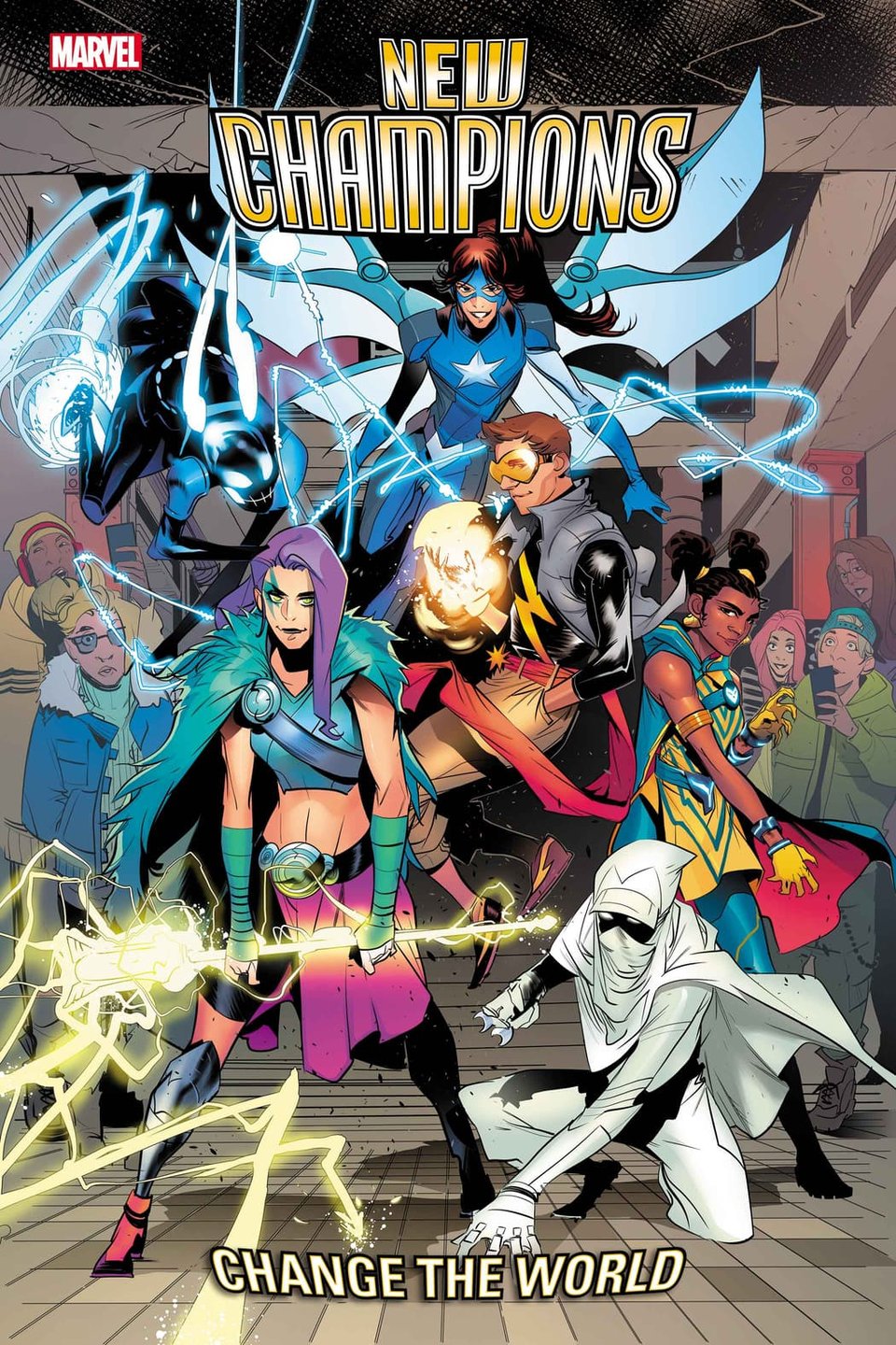 New Champions #1 Variant Cover by Federico Vicentini