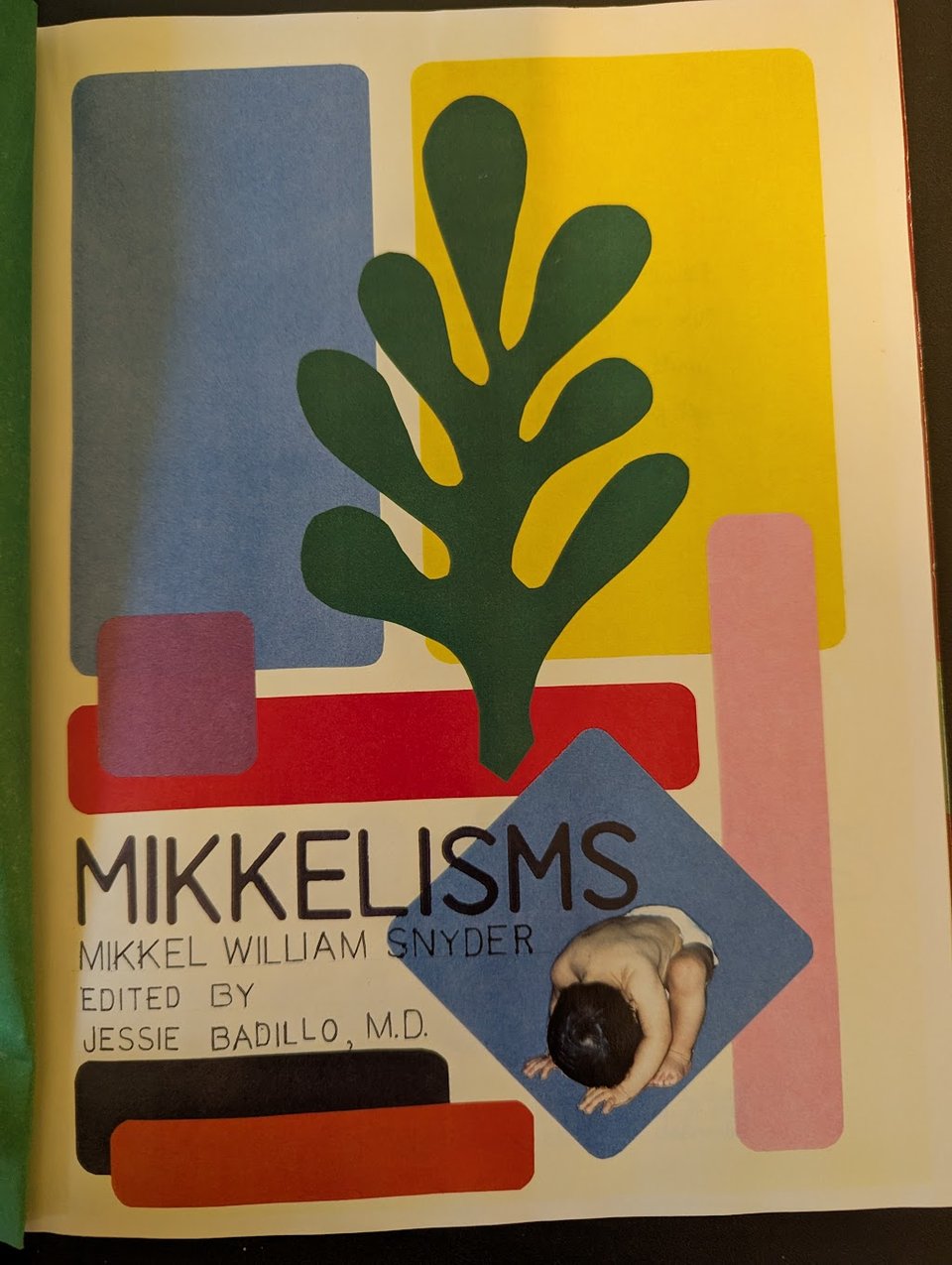 A collage cover of Mikkelisms