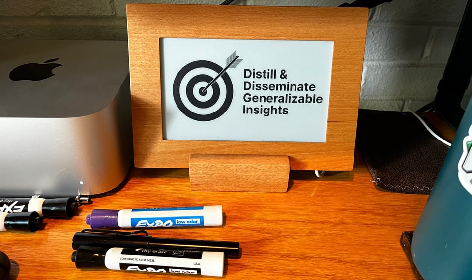 Distill & Disseminate Generalizable Insights