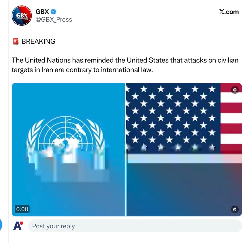 No former Allies stand with the US which attacked Iran