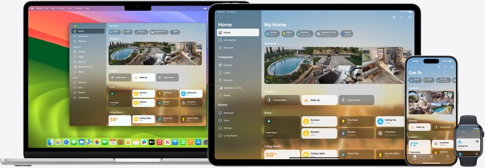 Apple Home App on multiple devices