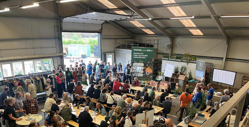 Aanwezigen verenigingsdag Voedsel uit het bos