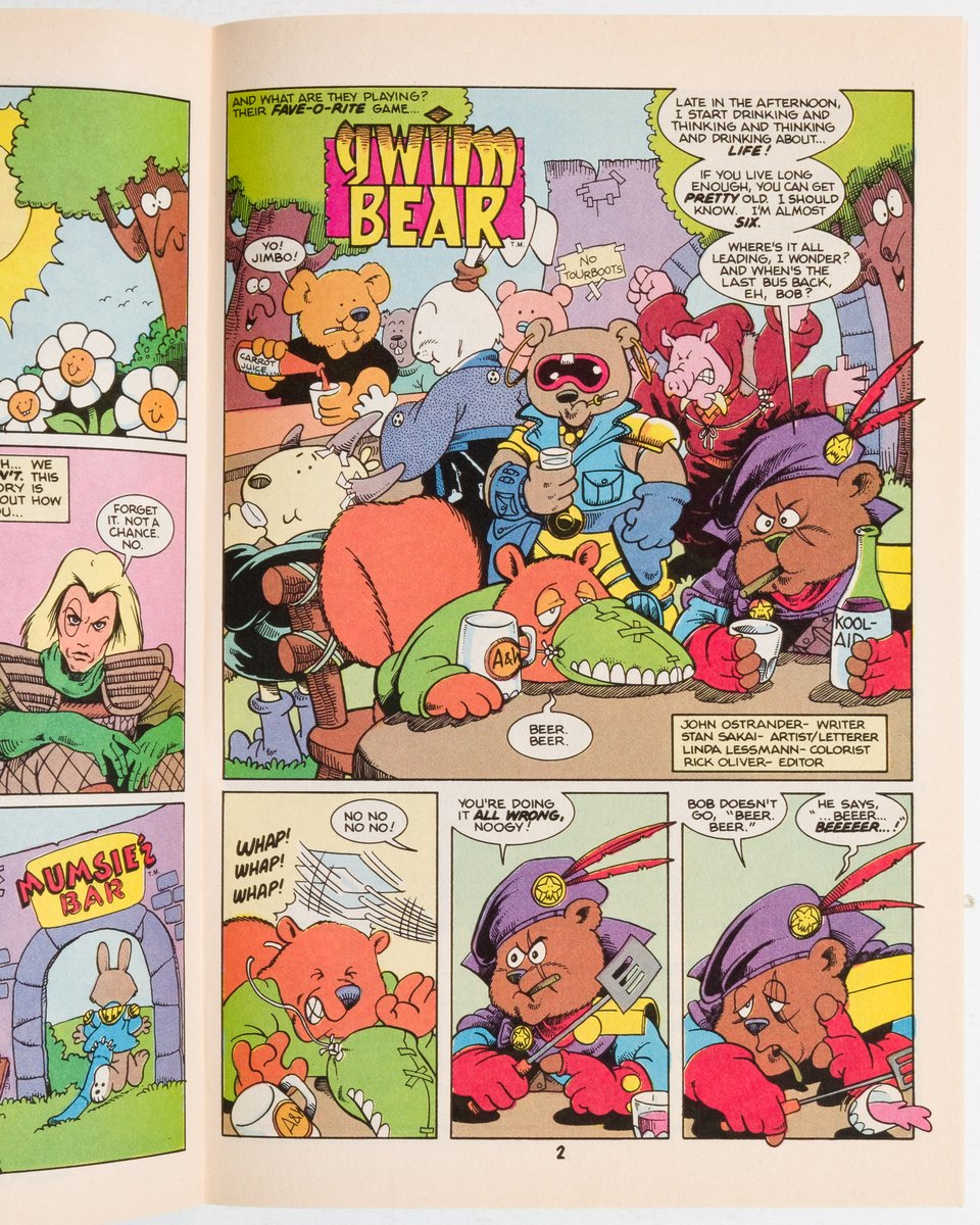art by Stan Sakai from the backup story in Grimjack 30