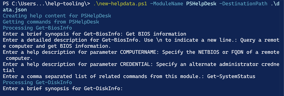 Help File Powershell Accelerating Your PowerShell Help Documentation • Buttondown