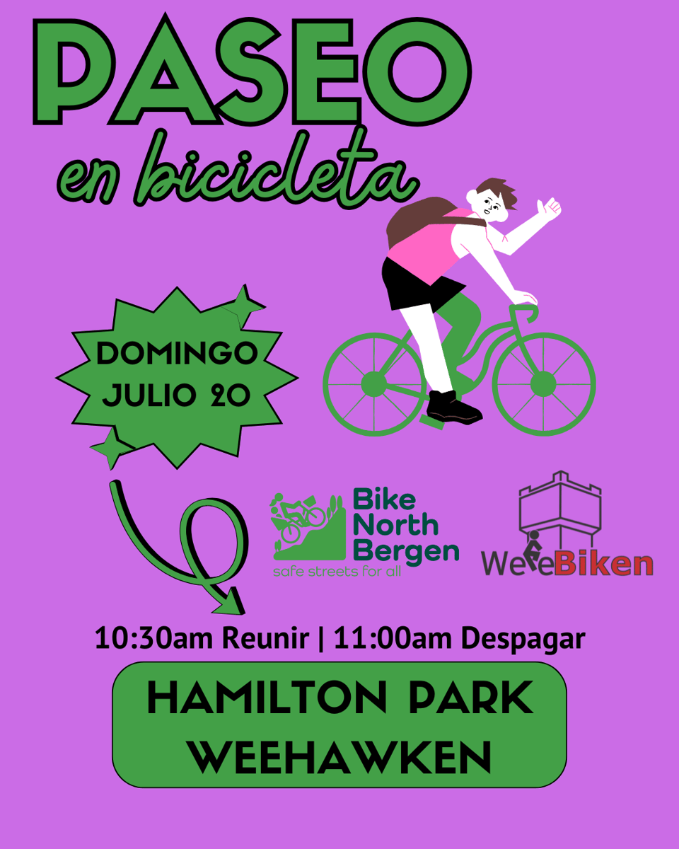 a poster for a bike ride