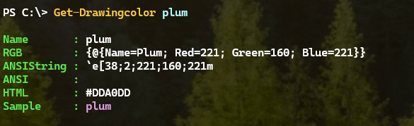 System.drawing Color Rgb Values Color Conversions • Buttondown