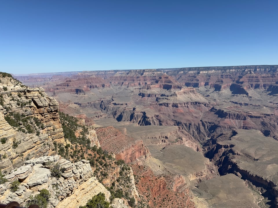 The depth and scope of the Grand Canyon is phenomenal.