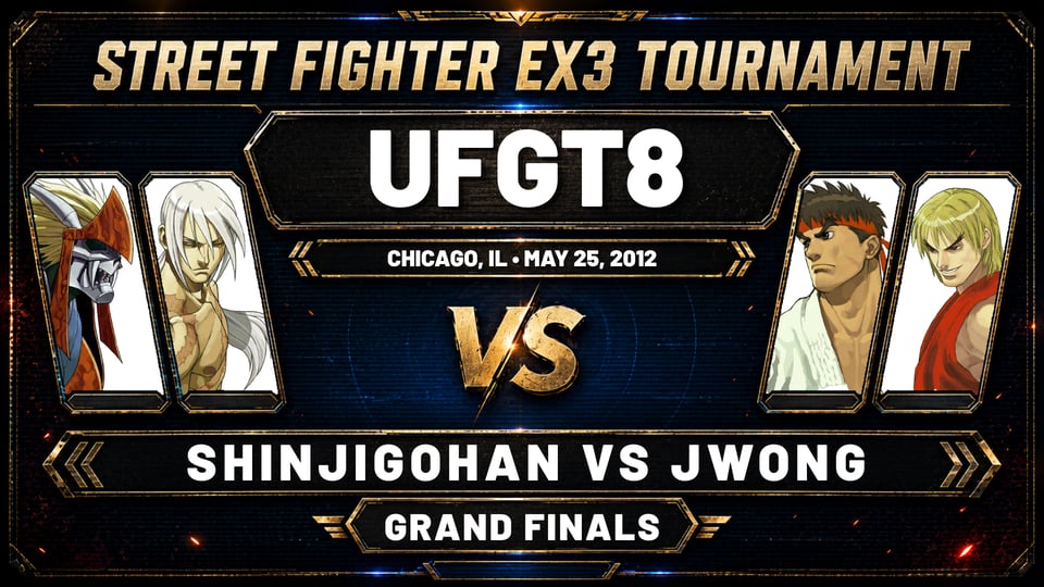 Justin Wong vs ShinjiGohan in Street Fighter EX3 at UFGT8