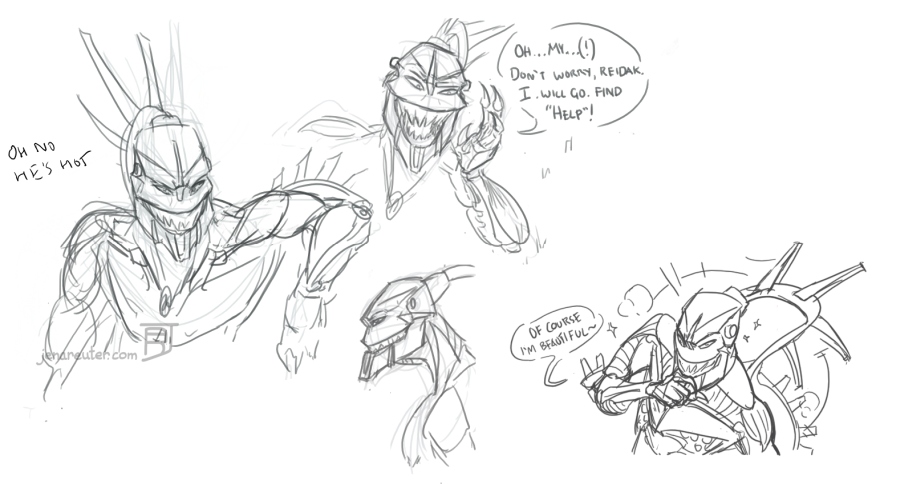 Very old Thok sketches