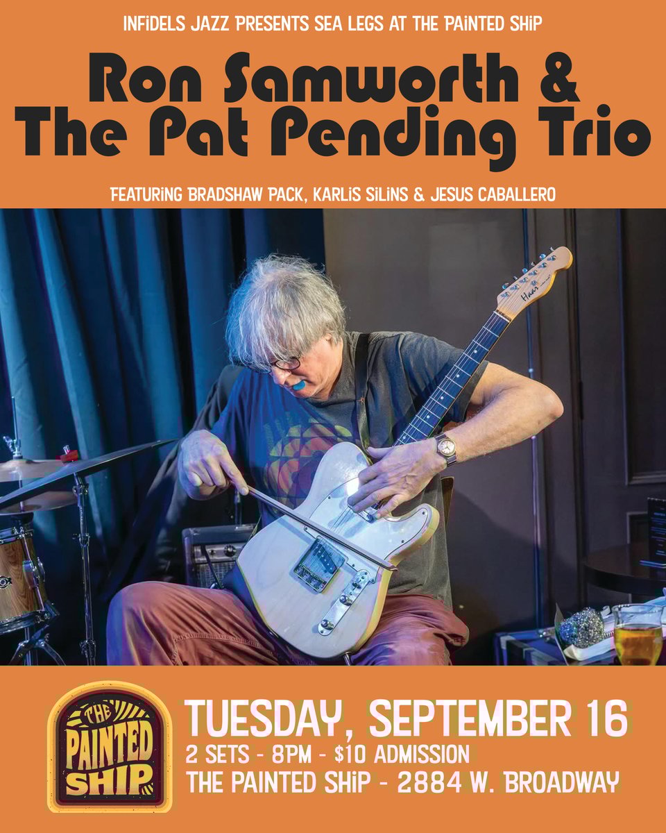Ron Samworth & The Pat Pending Trio at the Painted Ship