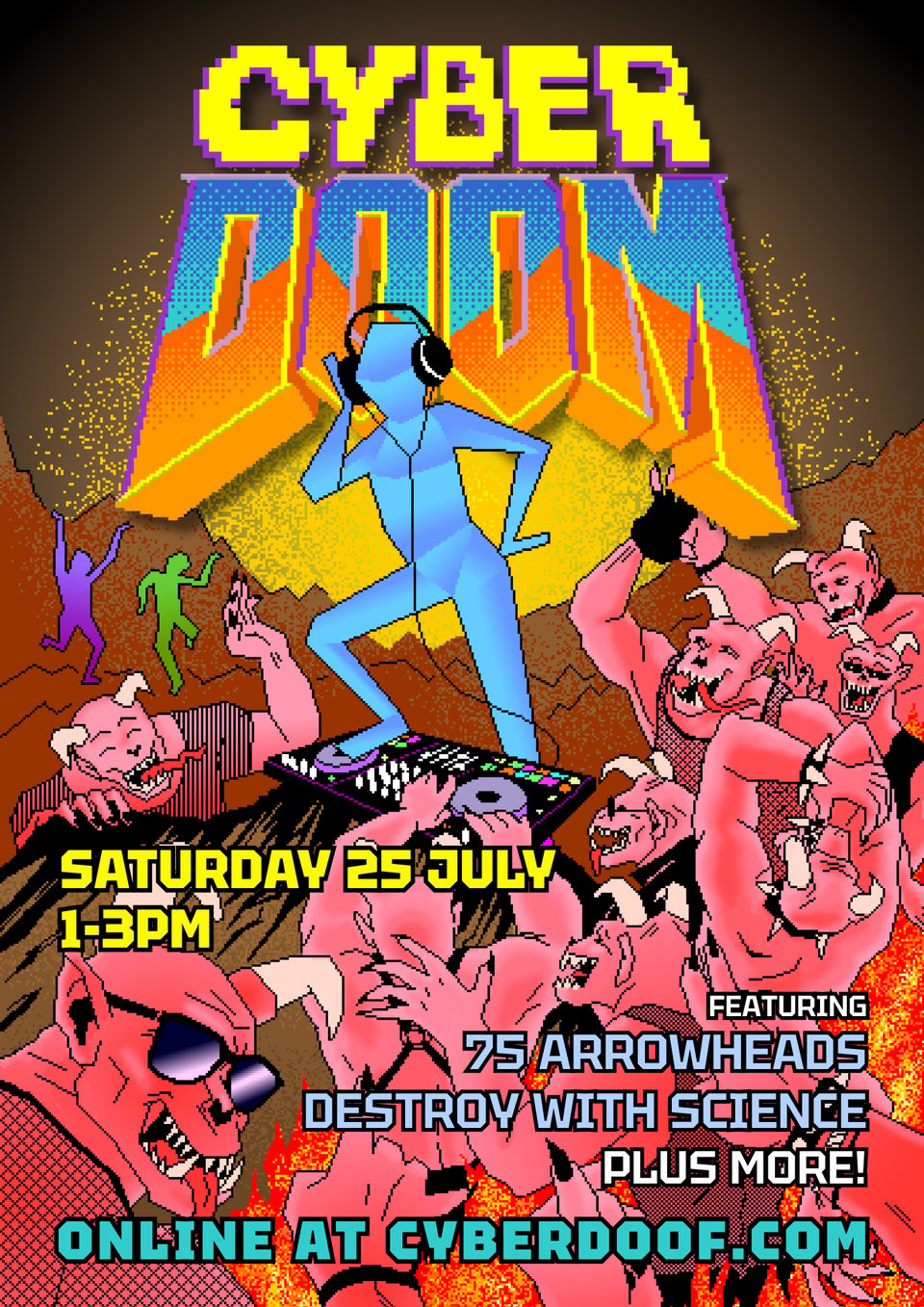 Get ready to party in hell/space