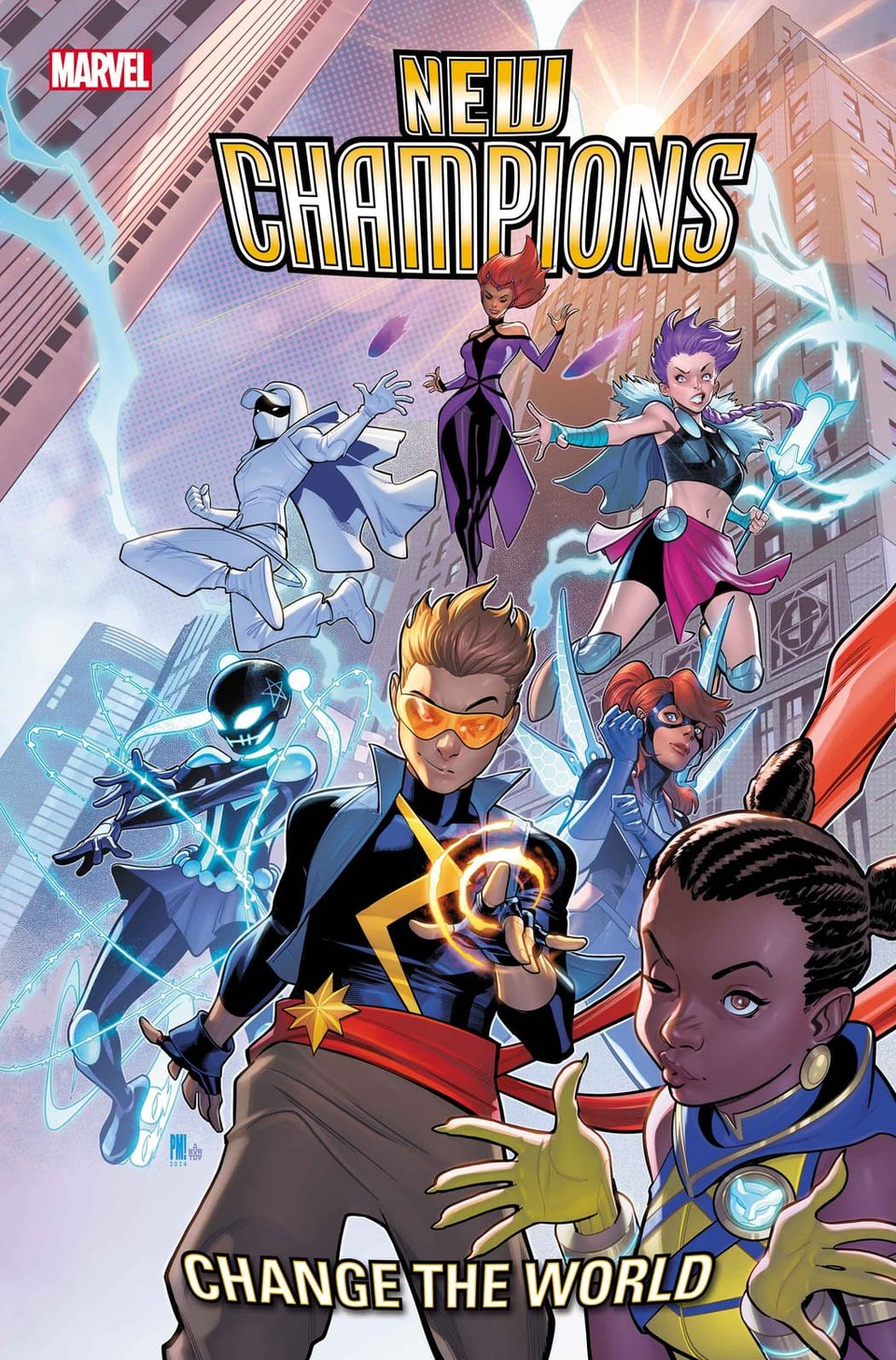 New Champions #1 Variant Cover by Paco Medina