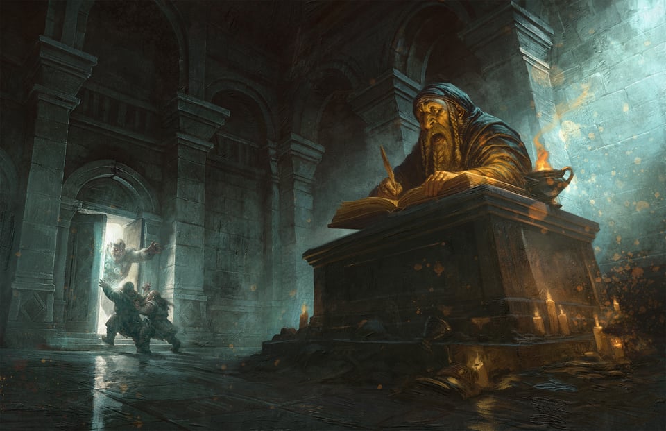 The desperate last words of the Book of Mazarbul