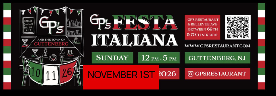 GP's Festa Italiana Promo Graphic