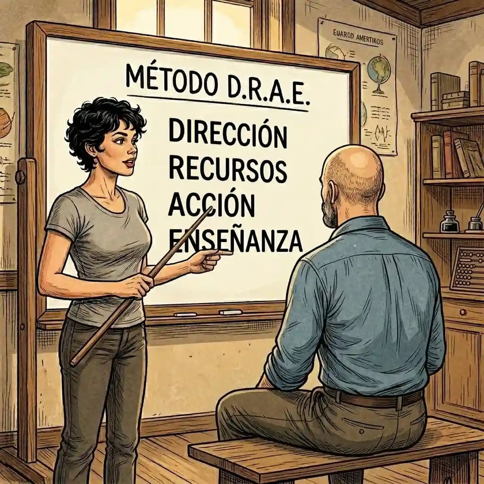 Daria le enseña a Henry el método DRAE