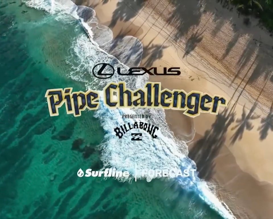 Pipe Challenger graphics, featuring ʻŌpua Mauka