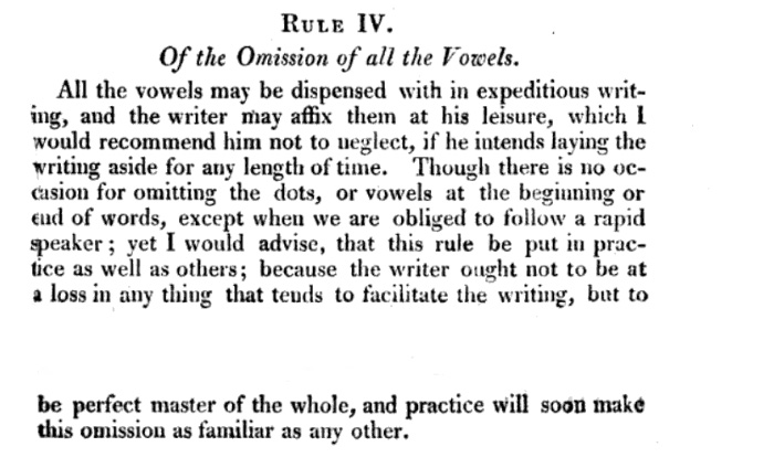 Samuel Taylor's Rules of Shorthand