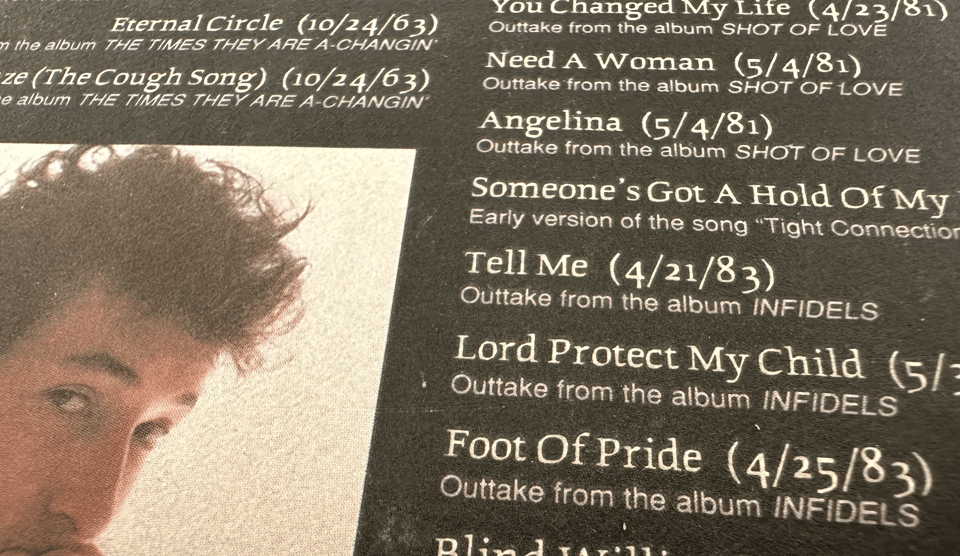 Back of the box, in type so small you can see the raster dots in Bob's eyes.