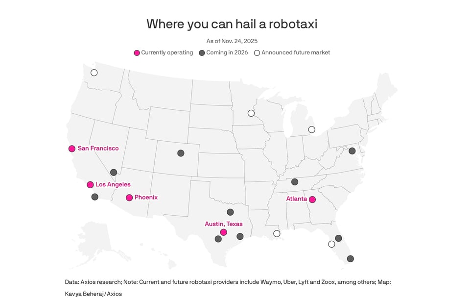Robotaxis are here.
