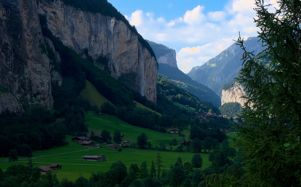 Beautiful scenery of Switzerland