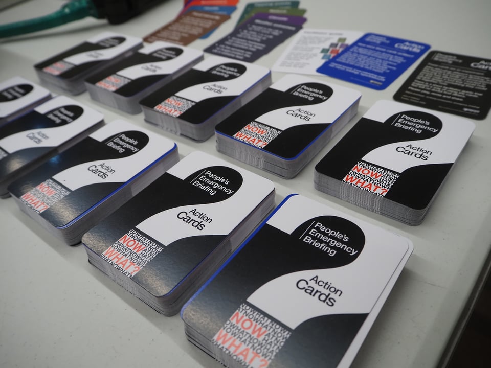 Lindfield Parish Council's copies of the cards