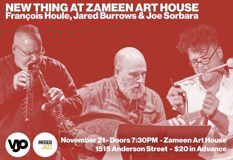 François Houle, Jared Burrows, & Joe Sorbara