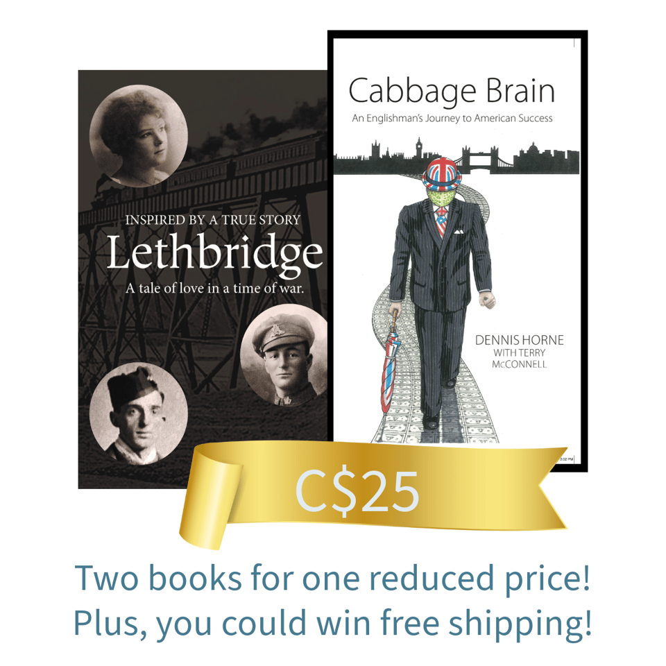 Two books at reduced price and free shipping contest