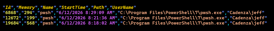 Creating A Csv Display Tool