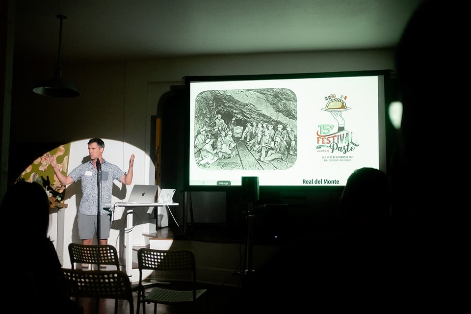 Jim allegedly presenting.