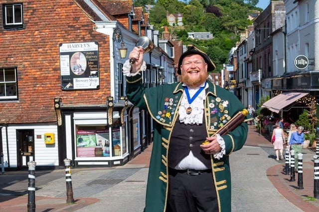 Jon Borthwick, Lewes Town Crier