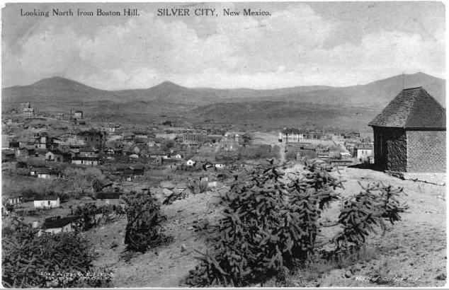 The town of Silvery City, sometime in the 19th or 20th Century