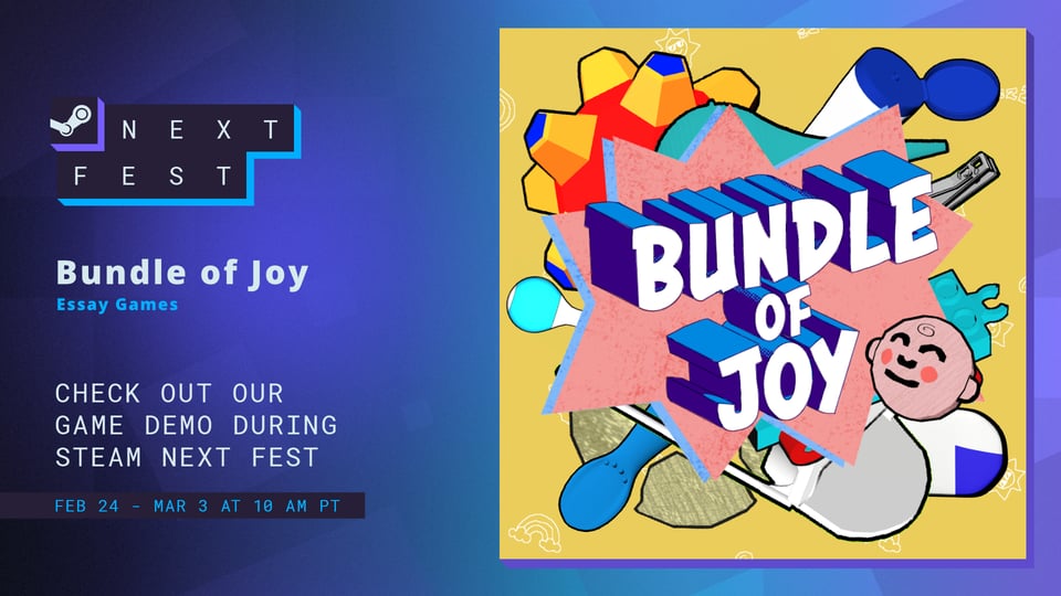 Bundle of Joy in Steam Next Fest