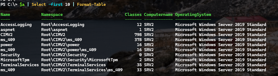 A Namespace Scripting Solution