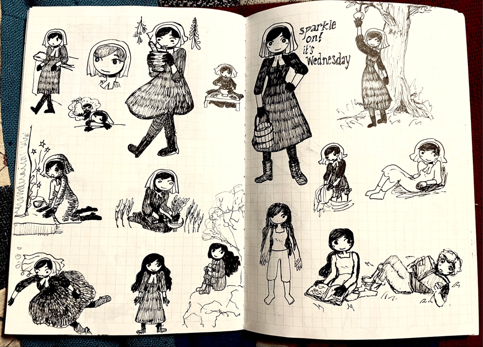 morning doodles