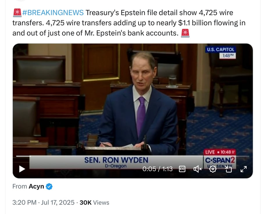 Looks like Epstein’s “clients” made him very rich.