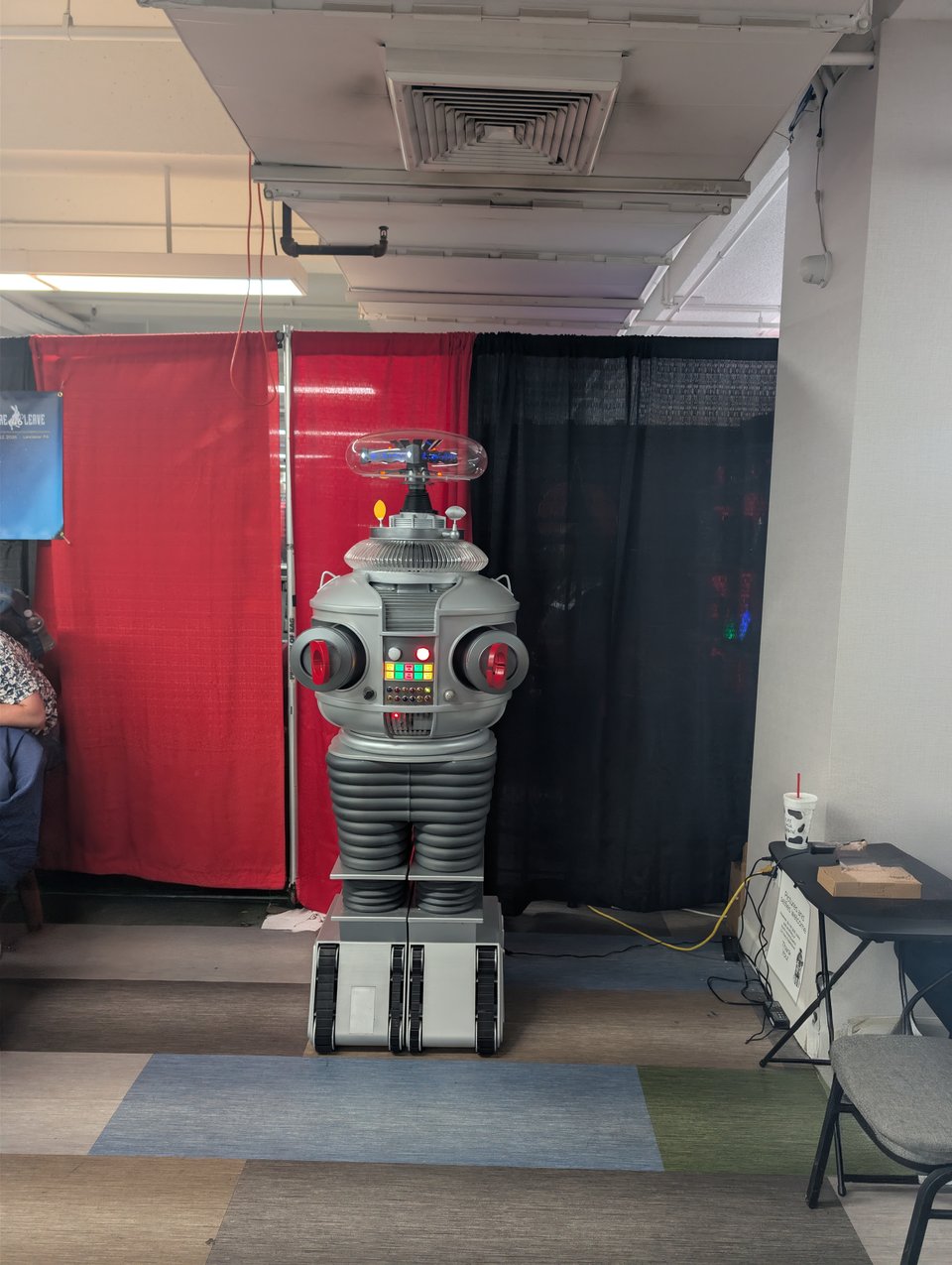 Replica of the robot from the original Lost in Space series