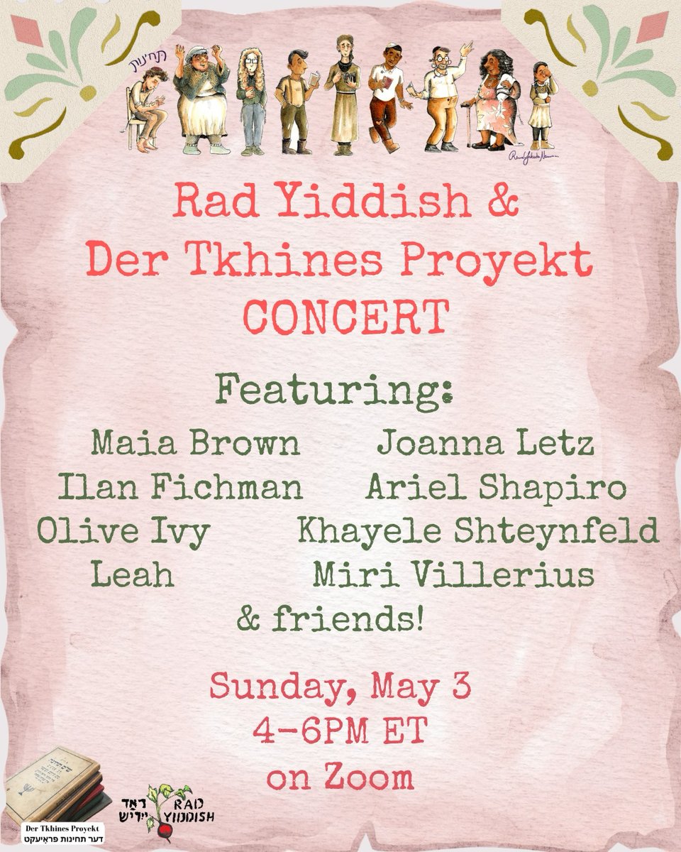 Happy May Day & Zoom Concert ON SUNDAY 5/3~
