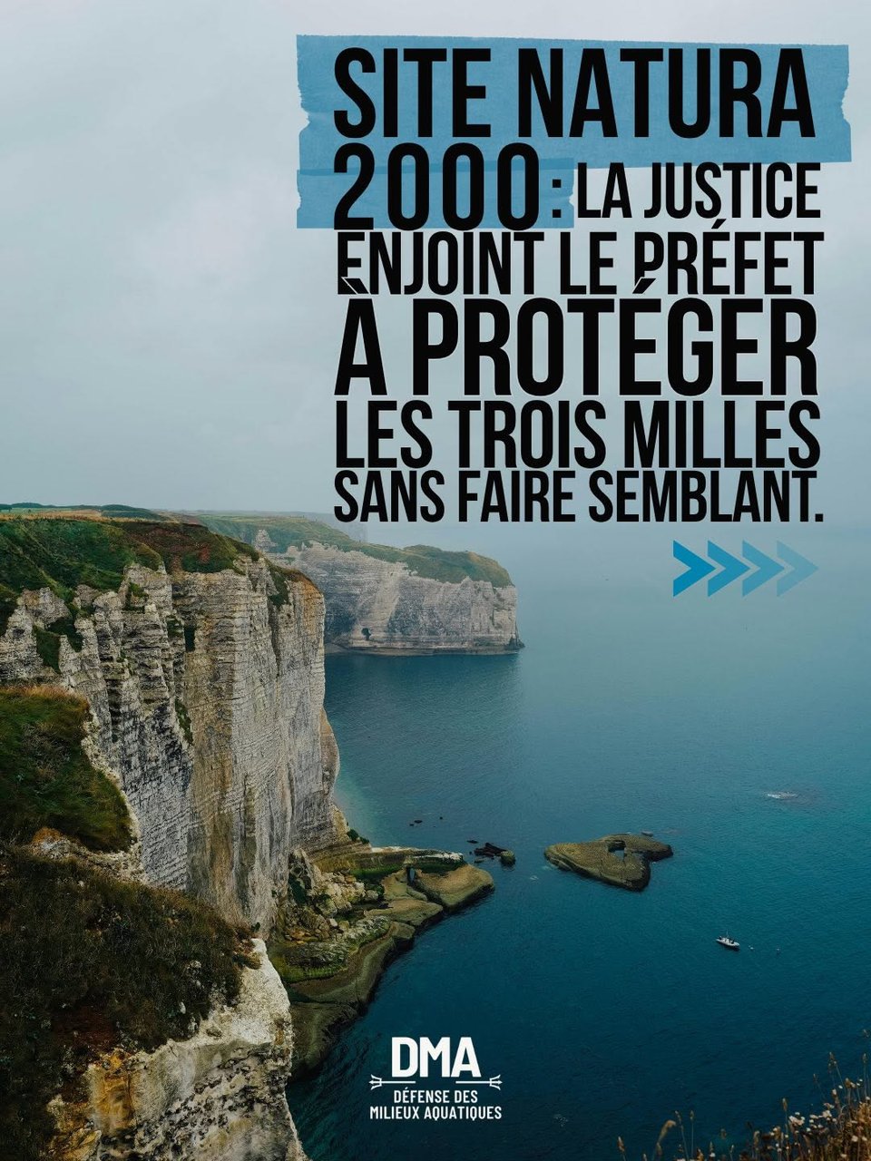 Sollicité par Environmental Justice Foundation et Défense des Milieux Aquatiques, le tribunal administratif de ROUEN enjoint le préfet de la région Normandie d’adopter les mesures pour réduire les impacts du chalut de fond sur les habitats communautaires de la bande des trois milles nautiques du site Natura 2000 Bancs des Flandres.