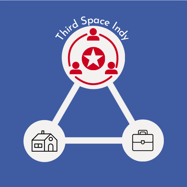 The first iteration of a new Third Space Indy Logo