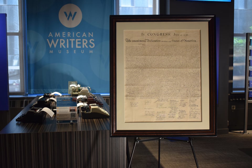 A Stone Broadside Is on Display in Chicago
